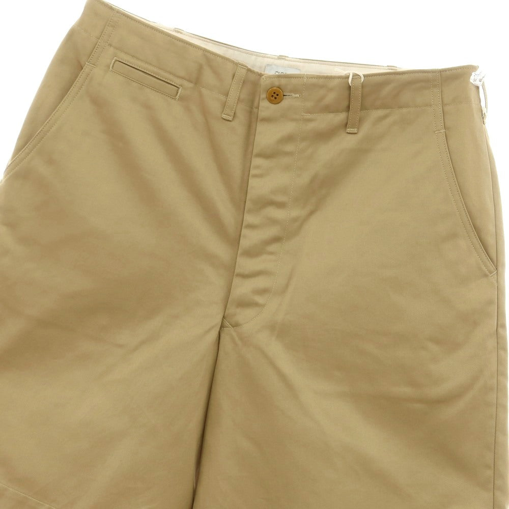 [Used] [Unused] CIOTA URBAN RESEARCH exclusive 2025 Spring/Summer cotton chino shorts, beige [6] [Condition rank S] [Men&