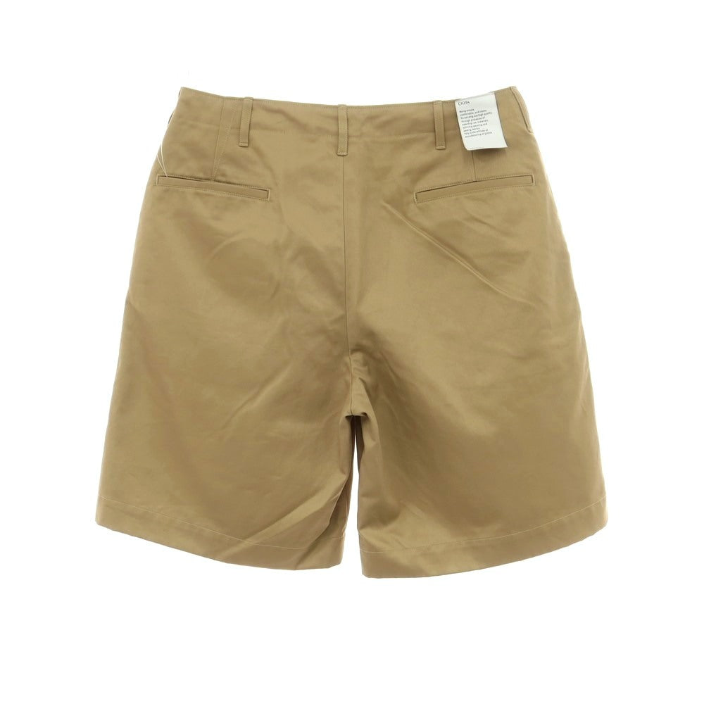 [Used] [Unused] CIOTA URBAN RESEARCH exclusive 2025 Spring/Summer cotton chino shorts, beige [6] [Condition rank S] [Men&