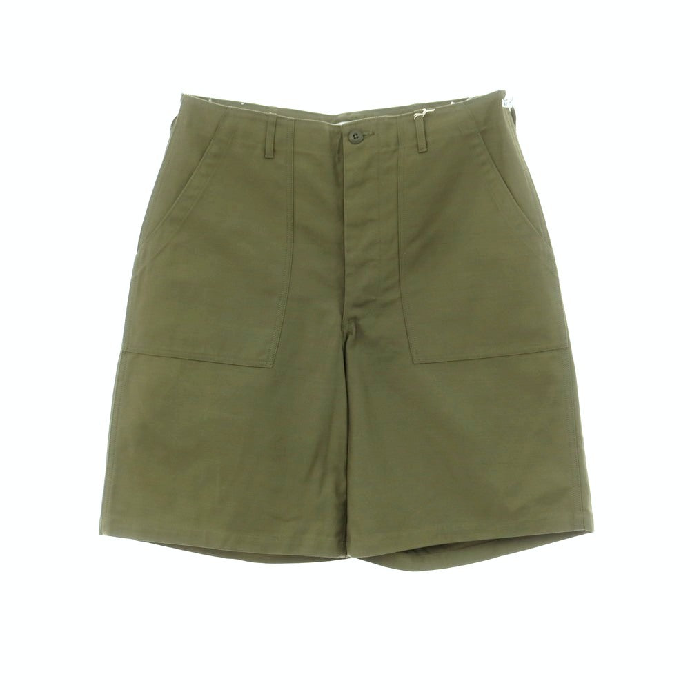 [Used] [Unused] CIOTA URBAN RESEARCH exclusive 2025 Spring/Summer cotton baker shorts, olive [6] [Condition rank S] [Men&