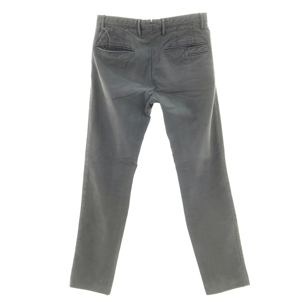 [Used] INCOTEX TRICOCHINO stretch cotton casual slacks pants, grey [31] [Condition rank C] [Men&