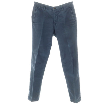 [Used] INCOTEX Stretch Cotton Casual Slacks Pants Navy [31] [Condition Rank C] [Men&