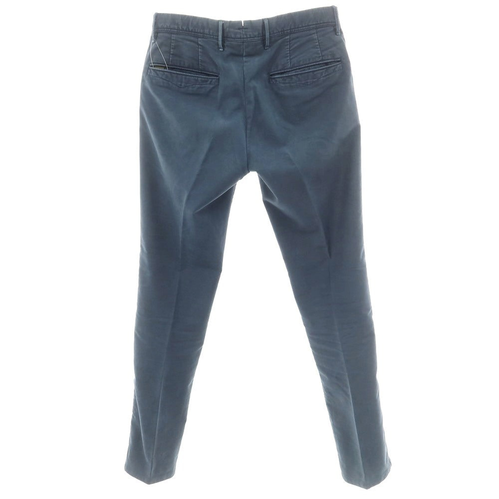 [Used] INCOTEX Stretch Cotton Casual Slacks Pants Navy [31] [Condition Rank C] [Men&