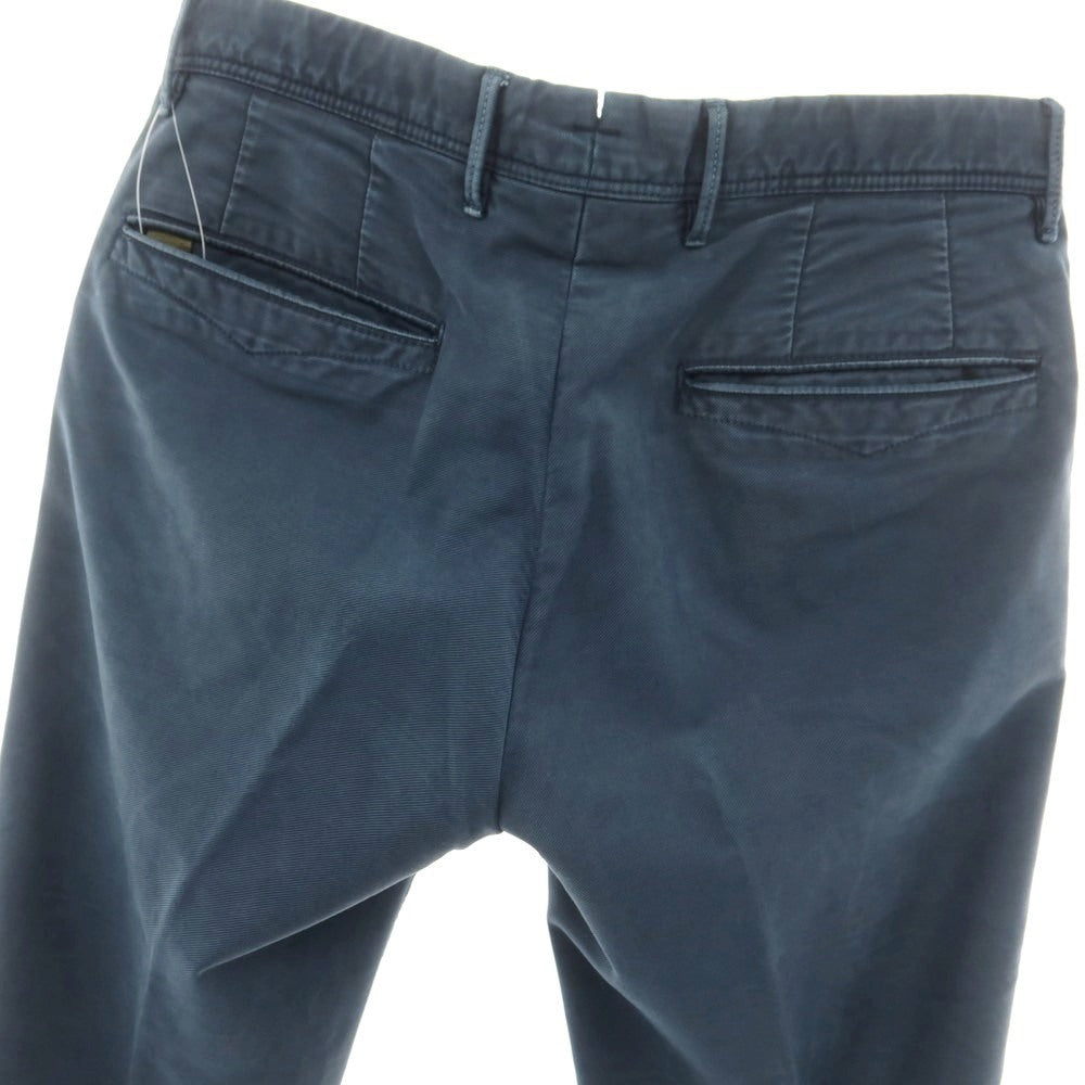 [Used] INCOTEX Stretch Cotton Casual Slacks Pants Navy [31] [Condition Rank C] [Men&
