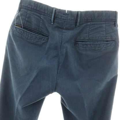 [Used] INCOTEX Stretch Cotton Casual Slacks Pants Navy [31] [Condition Rank C] [Men&