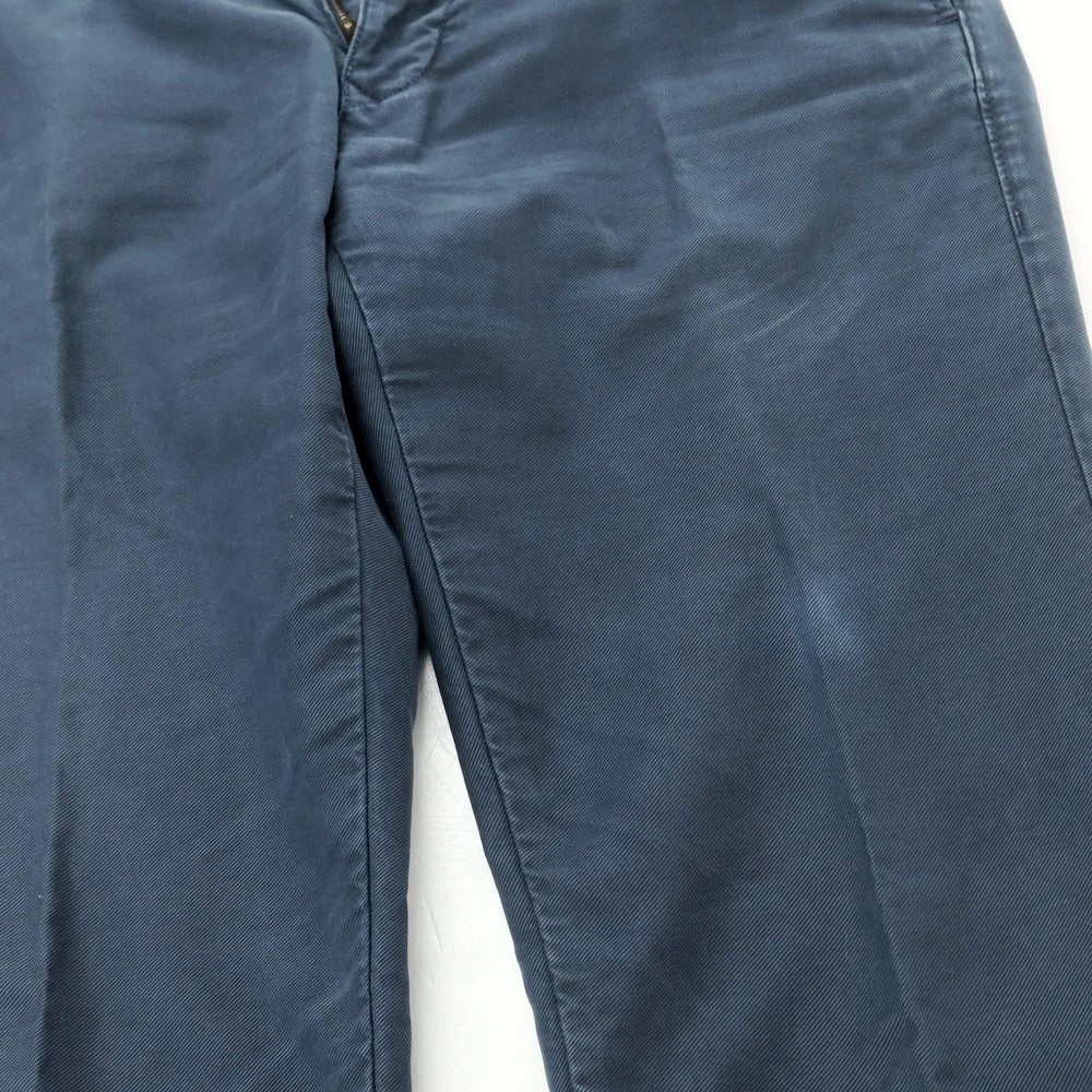 [Used] INCOTEX Stretch Cotton Casual Slacks Pants Navy [31] [Condition Rank C] [Men&