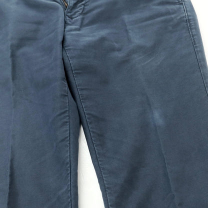 [Used] INCOTEX Stretch Cotton Casual Slacks Pants Navy [31] [Condition Rank C] [Men&