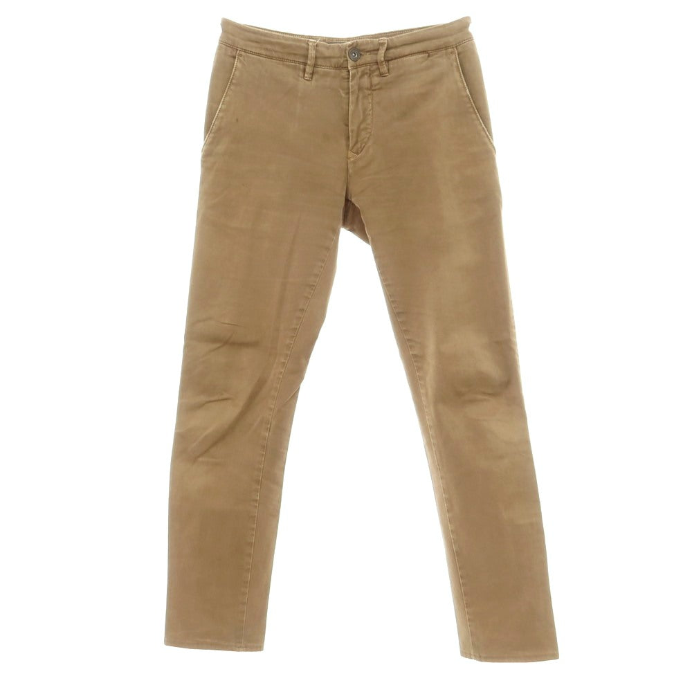 [Used] SIVIGLIA Stretch Cotton Casual Slacks Pants Brown [29] [Condition Rank D] [Men&