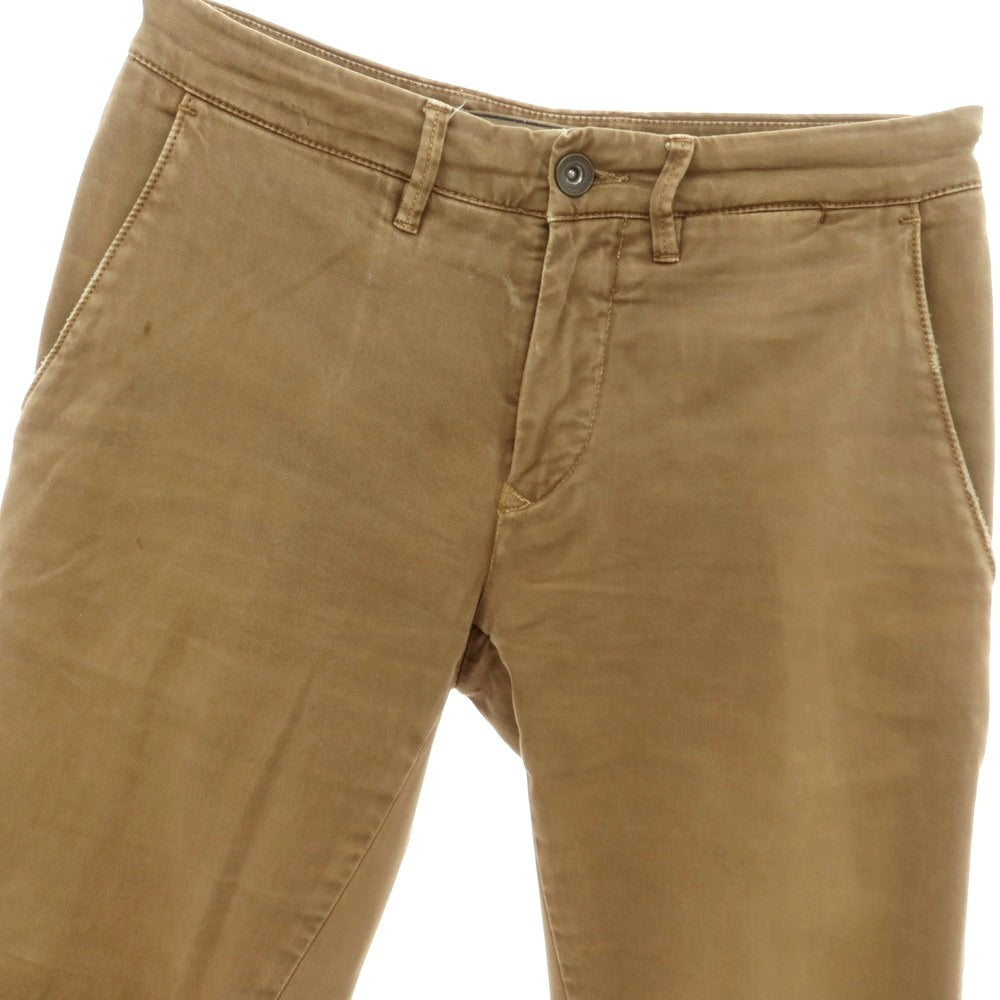 [Used] SIVIGLIA Stretch Cotton Casual Slacks Pants Brown [29] [Condition Rank D] [Men&