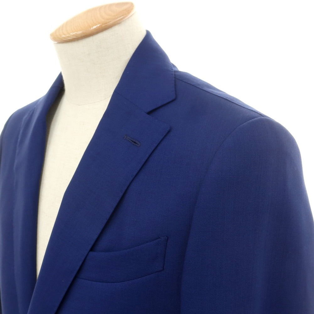 【中古】ルイジ ビアンキ マントヴァ Luigi Bianchi Mantova ウール 2つボタンスーツ ダークブルー【 44 】【 状態ランクB 】【 メンズ 】
