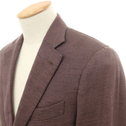 【中古】エルメネジルドゼニア Ermenegildo Zegna ウールレーヨンカシミヤ テーラードジャケット パープル【 44 】【 状態ランクC 】【 メンズ 】