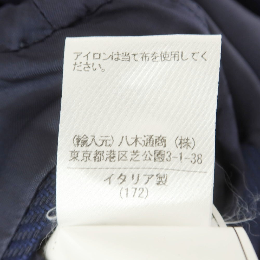 【中古】ベルベスト Belvest ウール テーラードジャケット ネイビー【サイズ44】【 状態ランクB 】【 メンズ 】[EPD]