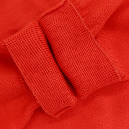 [Used] CRUCIANI High Gauge Cotton V-neck Pullover Knit Red [46] [Condition Rank B] [Men&