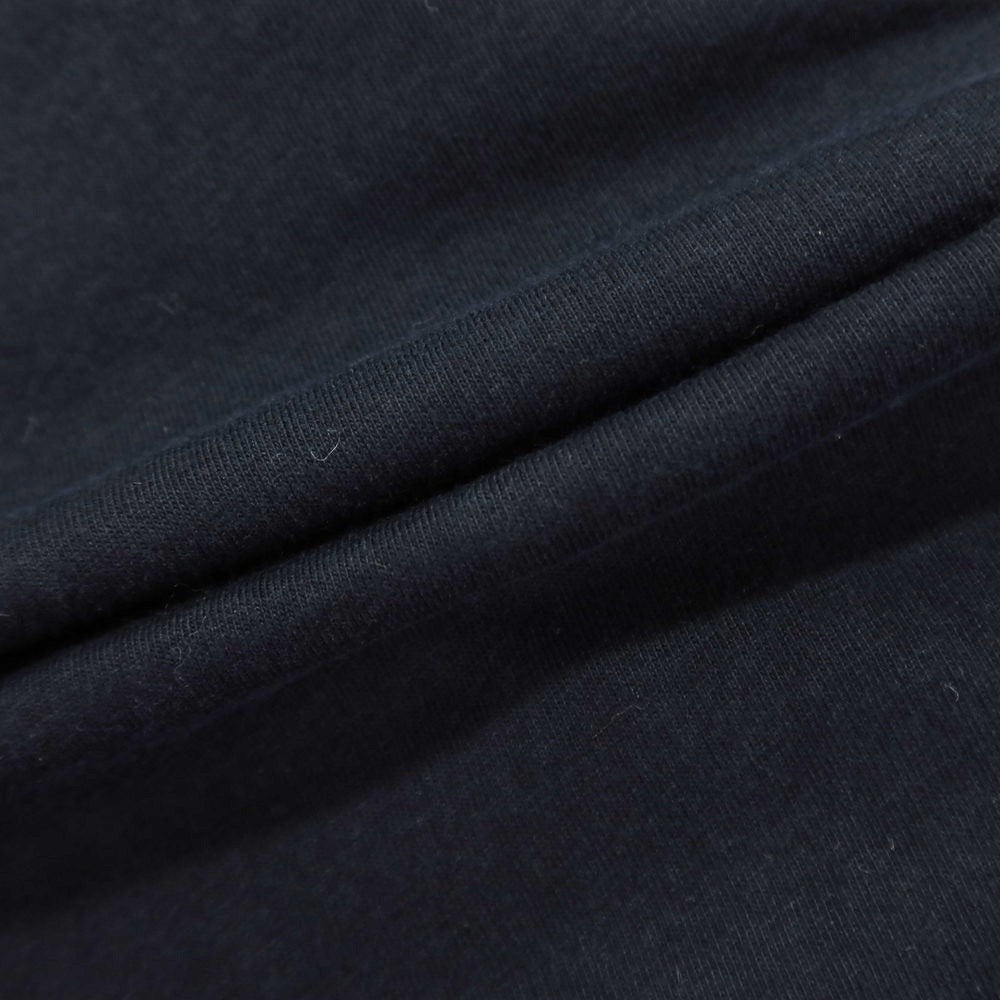 [Used] PRADA Cotton Crew Neck Short Sleeve T-Shirt Dark Navy [XS] [Condition Rank C] [Men&