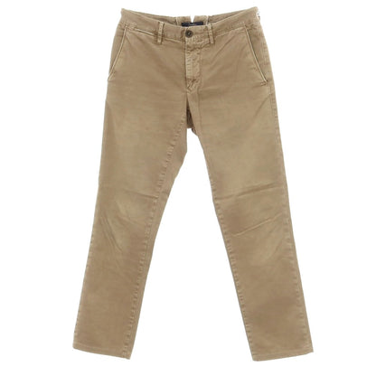 [Used] INCOTEX Stretch Cotton Casual Slacks Pants Dark Beige [30] [Condition Rank C] [Men&