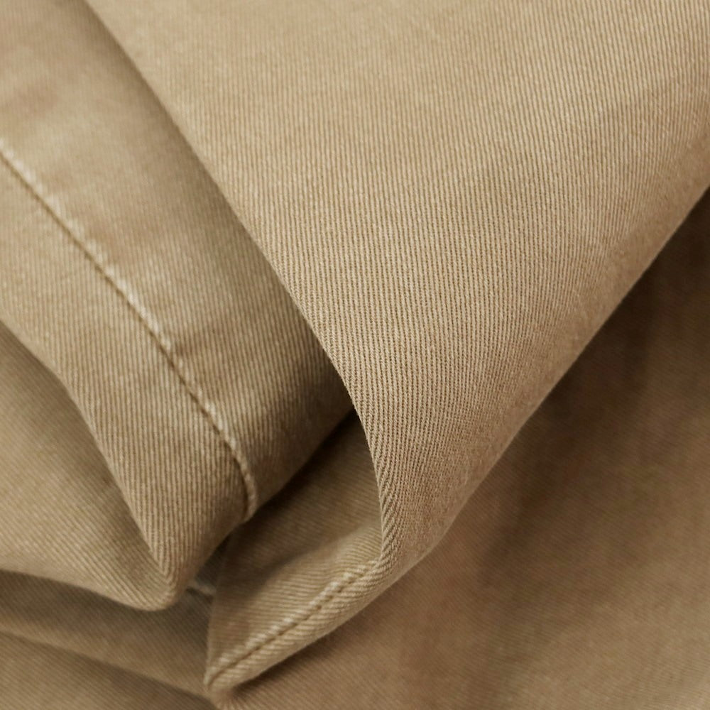 [Used] INCOTEX Stretch Cotton Casual Slacks Pants Dark Beige [30] [Condition Rank C] [Men&