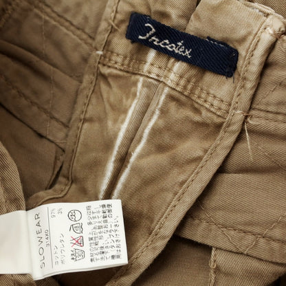 [Used] INCOTEX Stretch Cotton Casual Slacks Pants Dark Beige [30] [Condition Rank C] [Men&