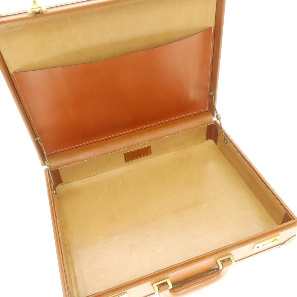 [Used] Gieves &amp;amp; Hawkes GIEVES&amp;amp;HAWKES Leather Attache Case Brown [Condition Rank C] [Men&