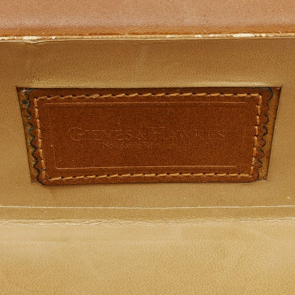 [Used] Gieves &amp;amp; Hawkes GIEVES&amp;amp;HAWKES Leather Attache Case Brown [Condition Rank C] [Men&