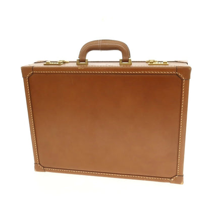 [Used] Gieves &amp;amp; Hawkes GIEVES&amp;amp;HAWKES Leather Attache Case Brown [Condition Rank C] [Men&