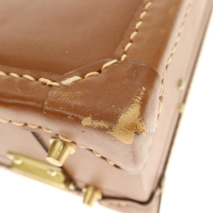 [Used] Gieves &amp;amp; Hawkes GIEVES&amp;amp;HAWKES Leather Attache Case Brown [Condition Rank C] [Men&