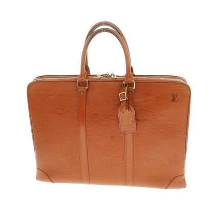 [Used] Louis Vuitton Epi Porte-Document Voyage Briefcase Light Brown [Condition Rank D] [Men&