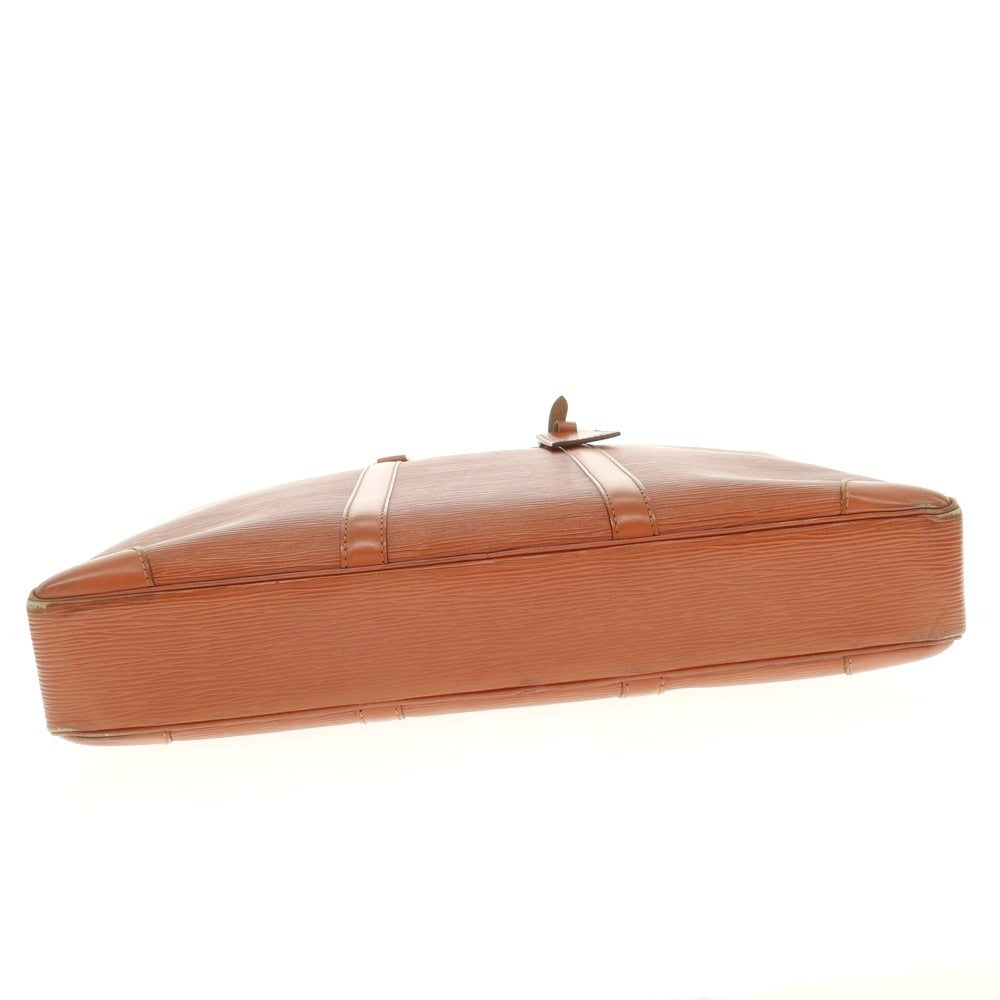 [Used] Louis Vuitton Epi Porte-Document Voyage Briefcase Light Brown [Condition Rank D] [Men&