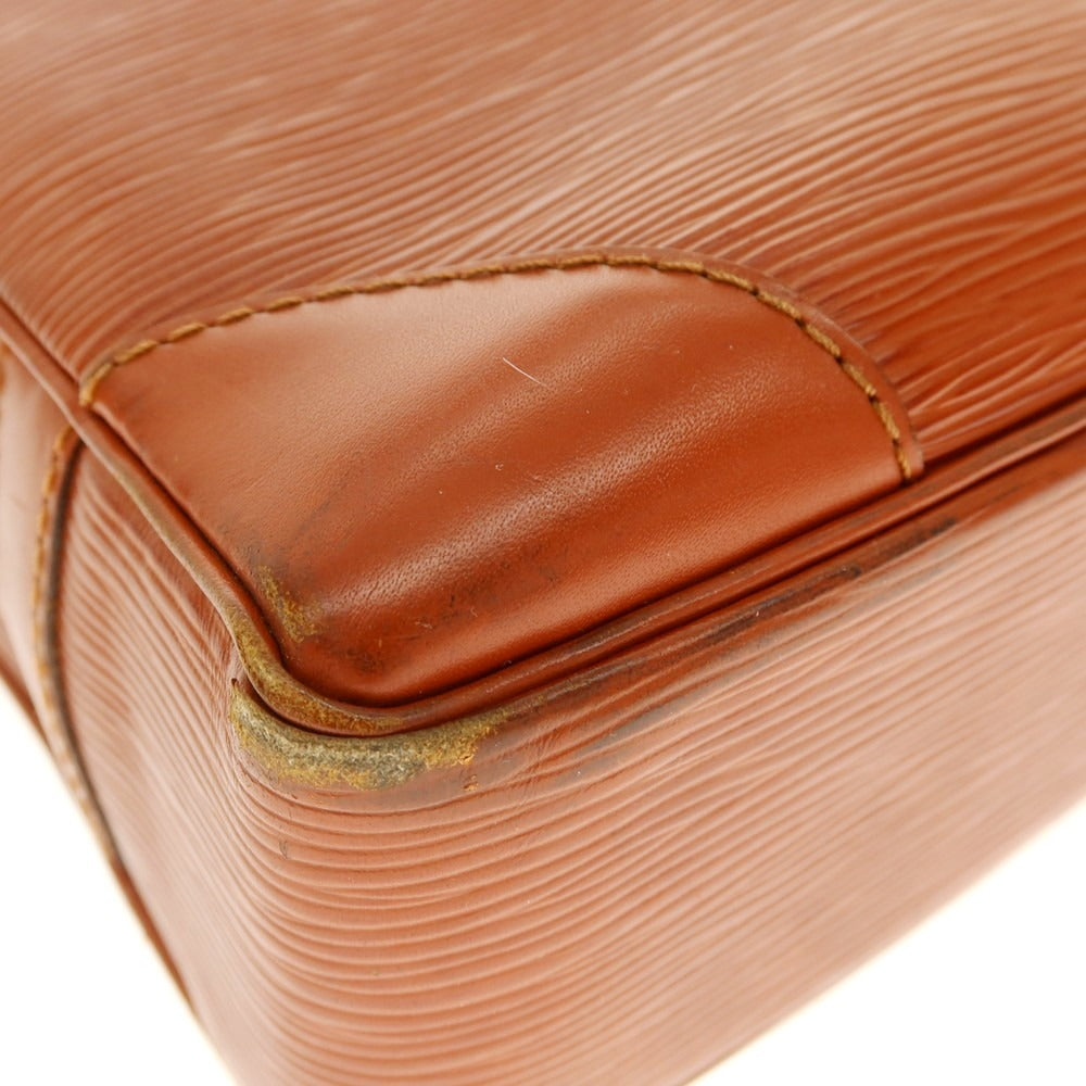[Used] Louis Vuitton Epi Porte-Document Voyage Briefcase Light Brown [Condition Rank D] [Men&