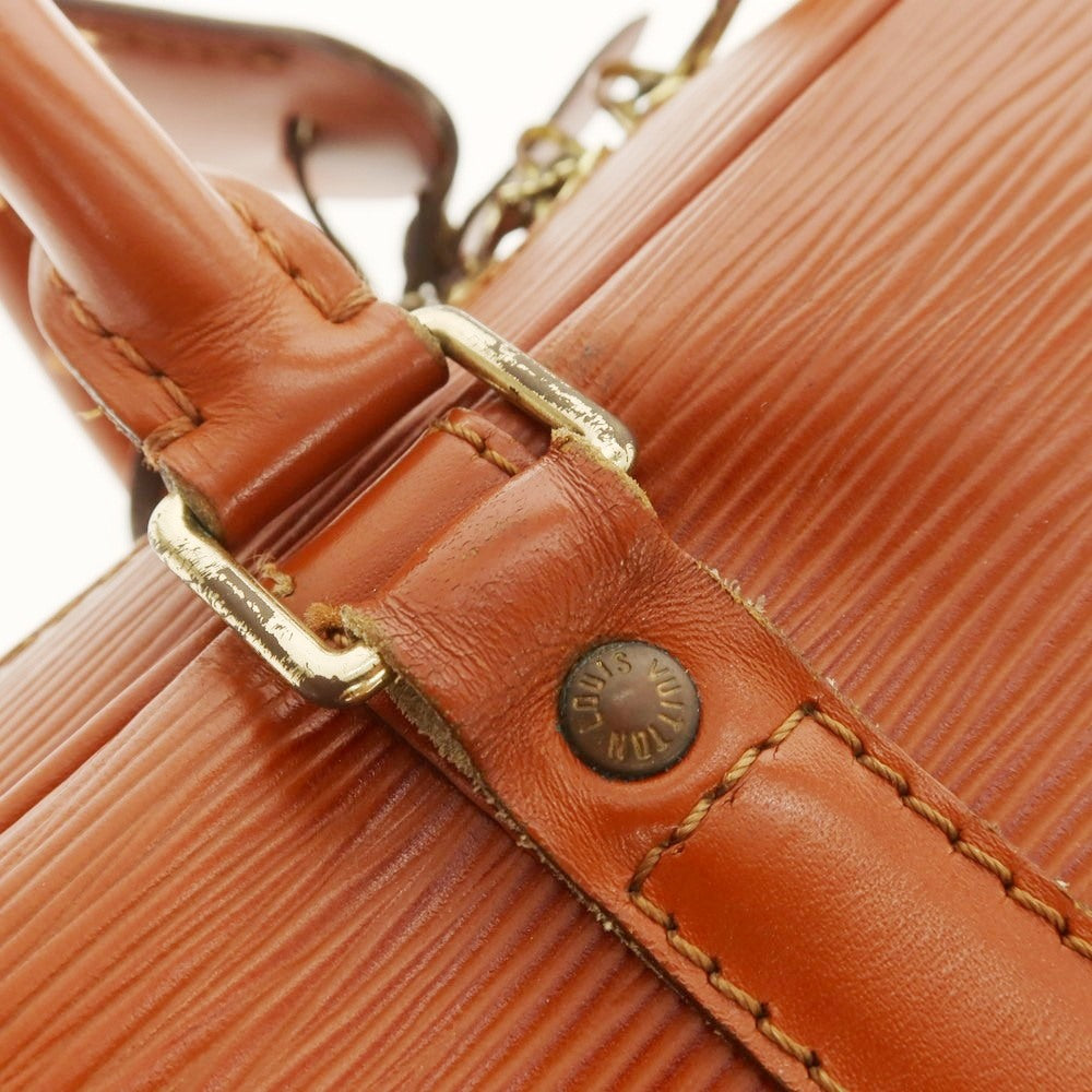[Used] Louis Vuitton Epi Porte-Document Voyage Briefcase Light Brown [Condition Rank D] [Men&