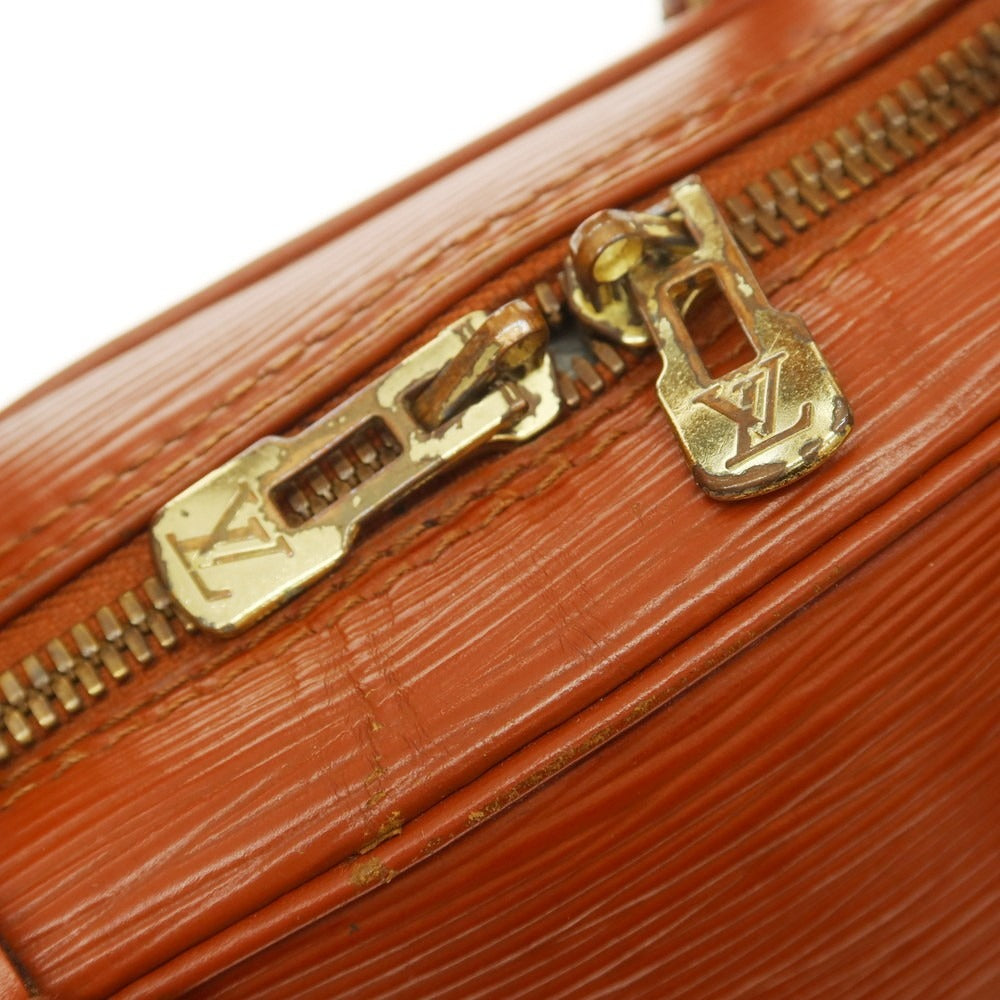 [Used] Louis Vuitton Epi Porte-Document Voyage Briefcase Light Brown [Condition Rank D] [Men&