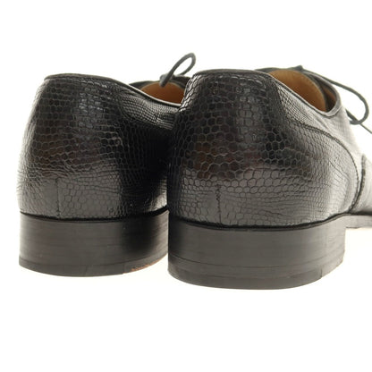 [Used] Borsalino Embossed Leather Dress Shoes Black [25 1/2EE] [Condition Rank C] [Men&