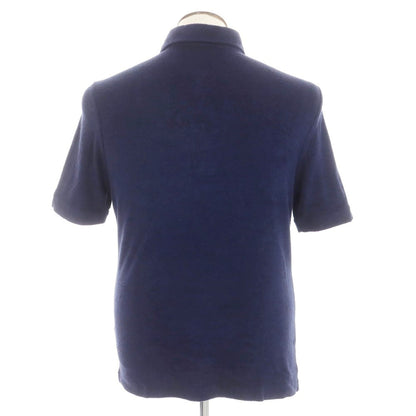 [Used] GUY ROVER Cotton pile short sleeve polo shirt, navy [XL] [Condition rank B] [Men&