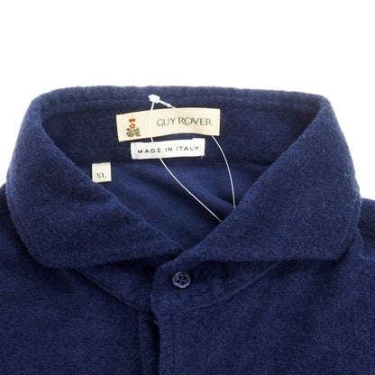 [Used] GUY ROVER Cotton pile short sleeve polo shirt, navy [XL] [Condition rank B] [Men&