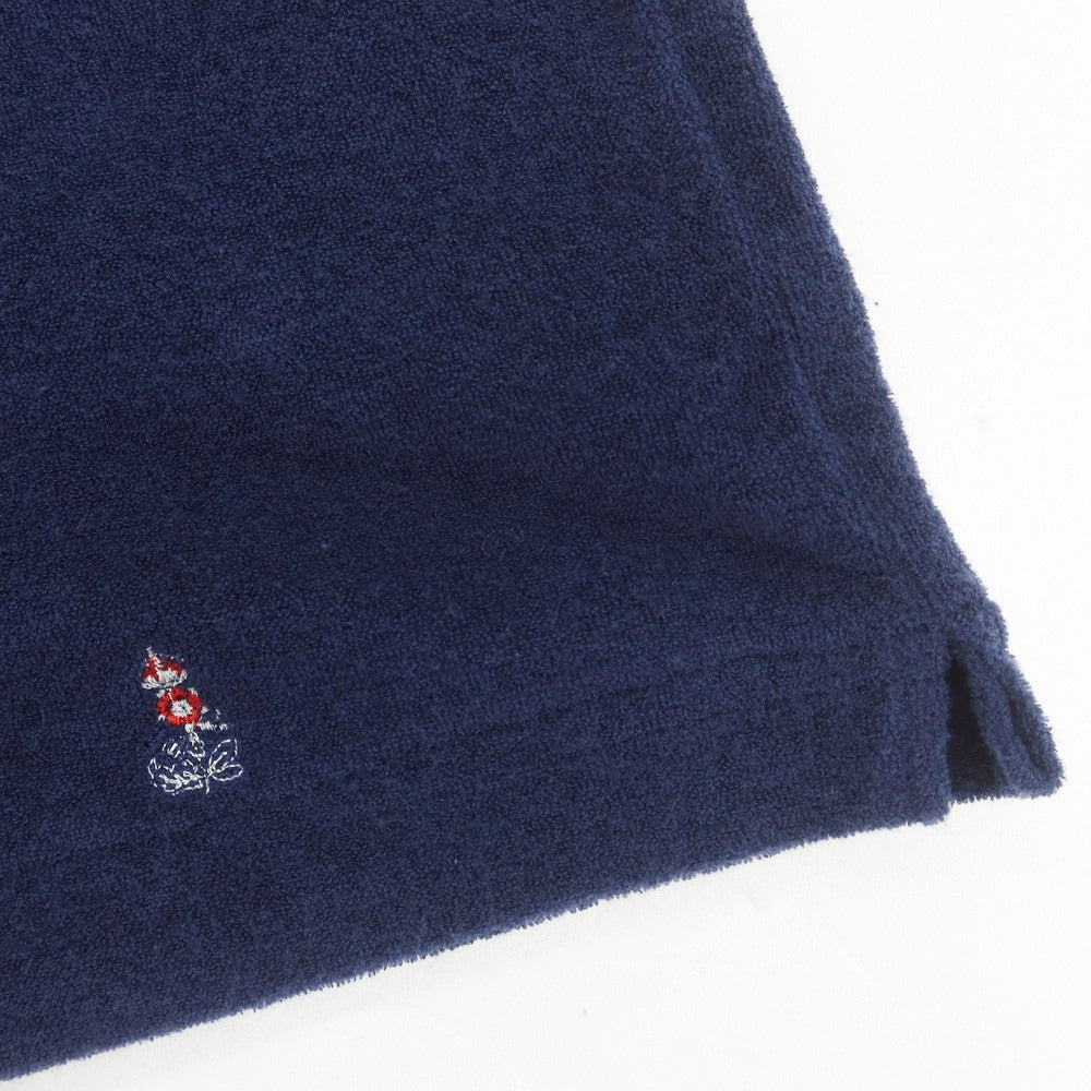[Used] GUY ROVER Cotton pile short sleeve polo shirt, navy [XL] [Condition rank B] [Men&