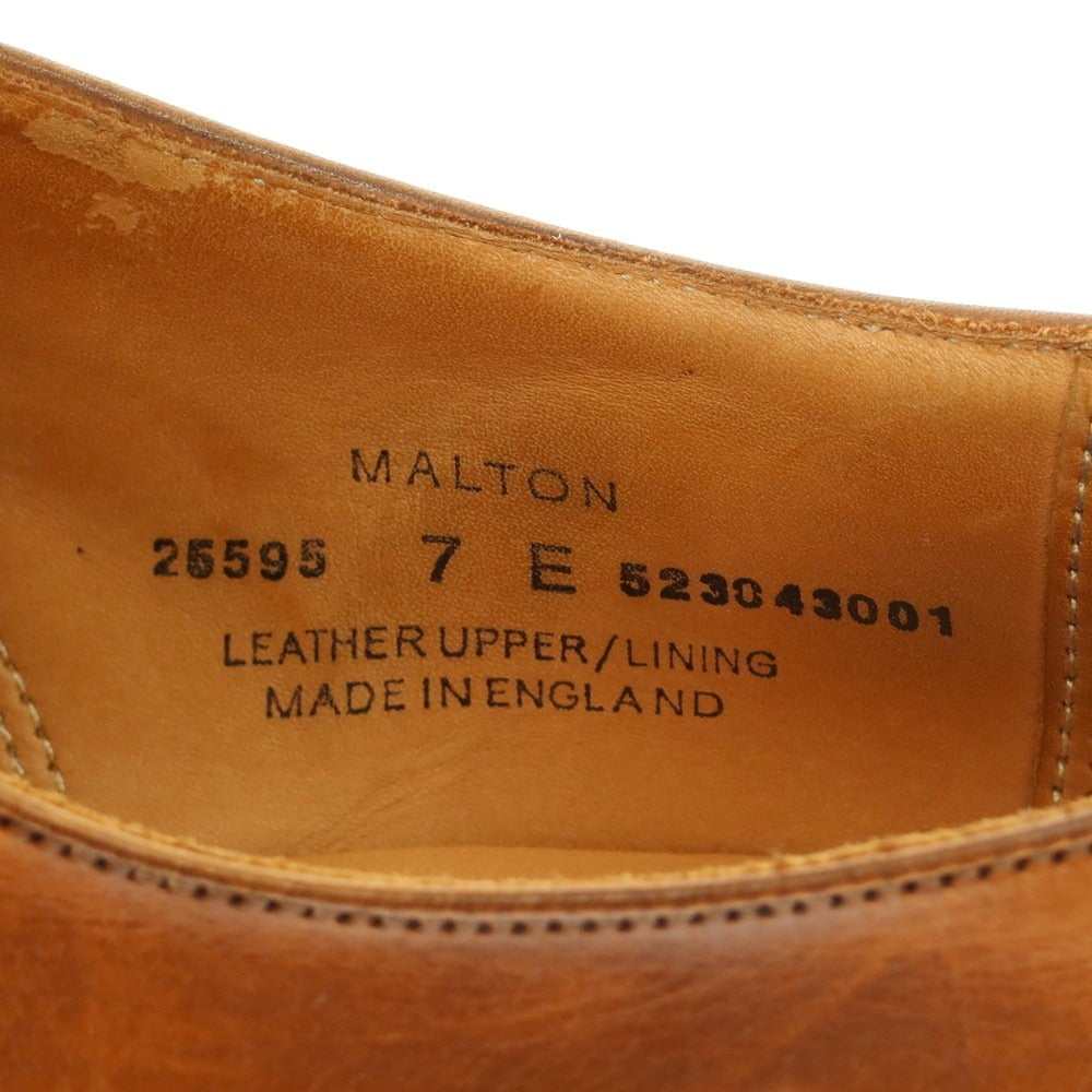 [Used] Crockett &amp;amp; Jones CROCKETT &amp;amp; JONES MALTON Semi-brogue dress shoes Brown [7E] [Condition rank C] [Men&