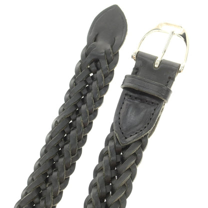 【中古】ベオーマ BEORMA レザー メッシュベルト ブラック【 34/85 】【 状態ランクB 】【 メンズ 】