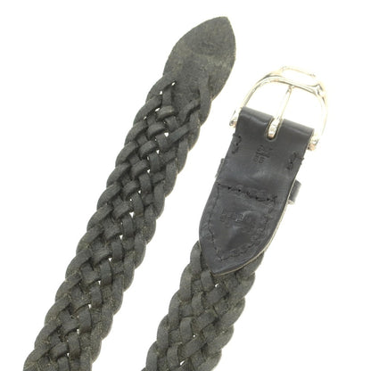 【中古】ベオーマ BEORMA レザー メッシュベルト ブラック【 34/85 】【 状態ランクB 】【 メンズ 】