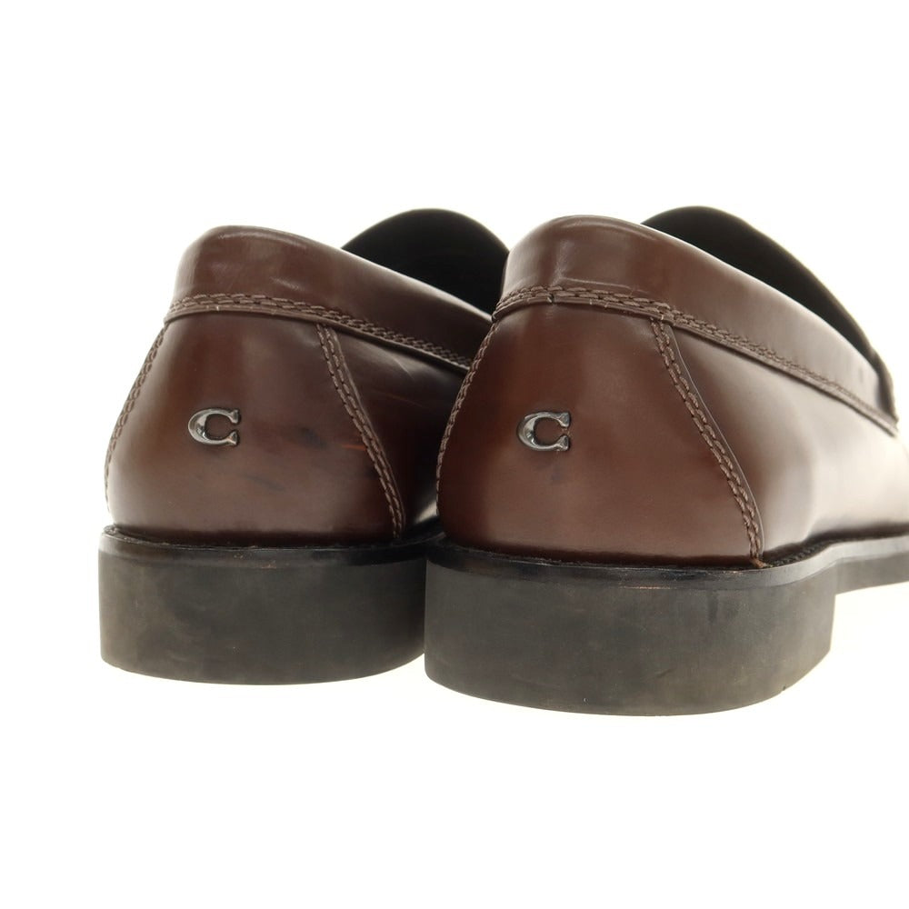 [Used] Coach COACH coin loafers, brown [40] [Condition rank B] [Men&