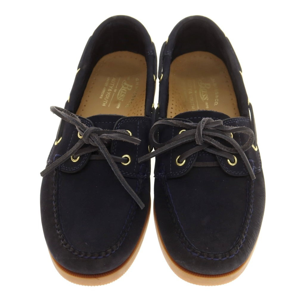 [Used] GHBASS &amp;amp; CO. Suede deck shoes, navy [41] [Condition rank B] [Men&