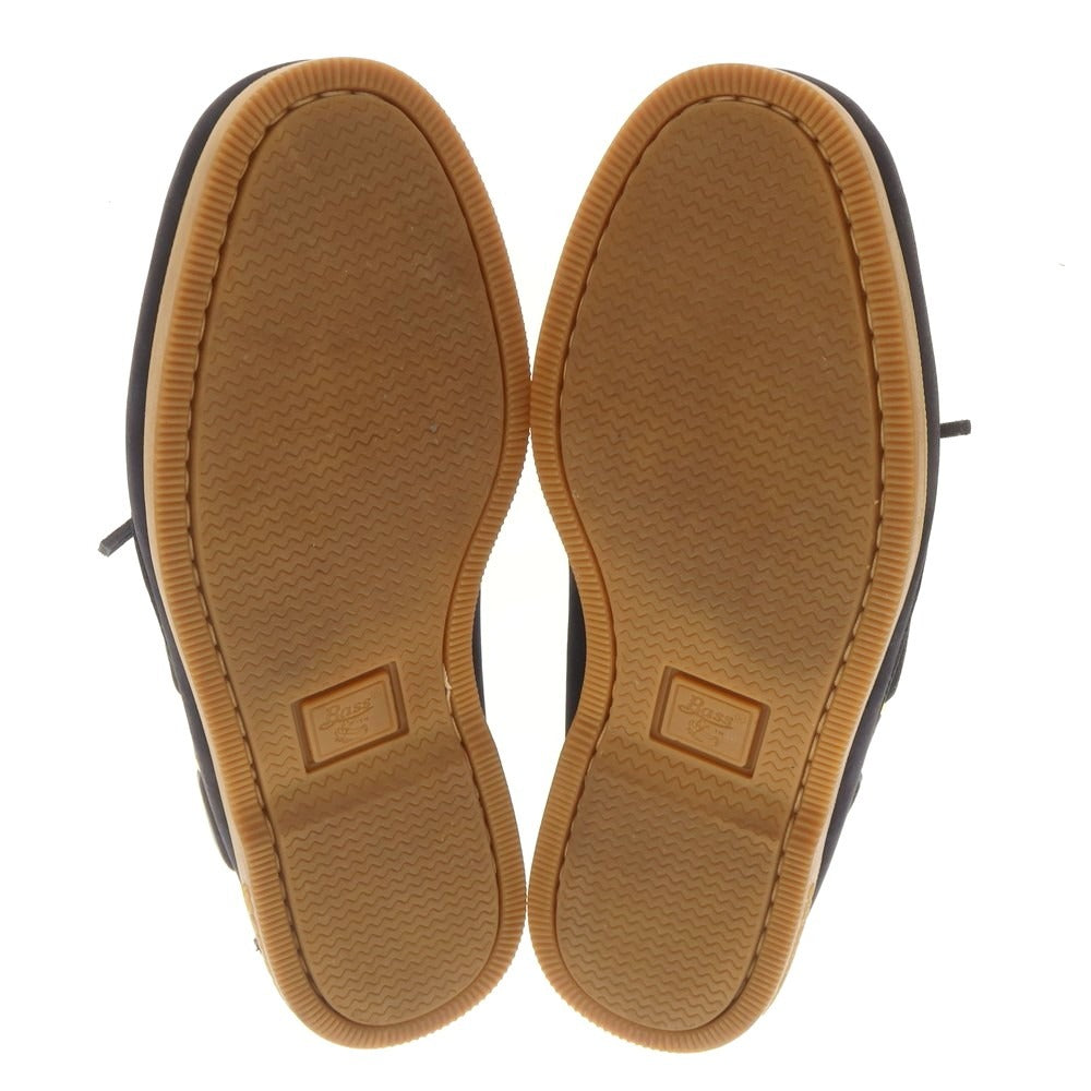 [Used] GHBASS &amp;amp; CO. Suede deck shoes, navy [41] [Condition rank B] [Men&