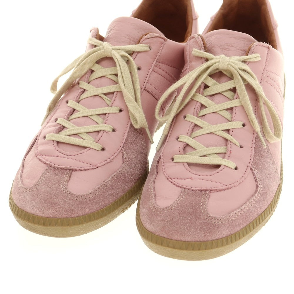[Used] REPRODUCTION OF FOUND Leather German Military Trainer Sneakers Pink [40] [Condition Rank A] [Men&