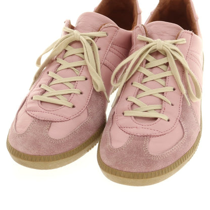 [Used] REPRODUCTION OF FOUND Leather German Military Trainer Sneakers Pink [40] [Condition Rank A] [Men&