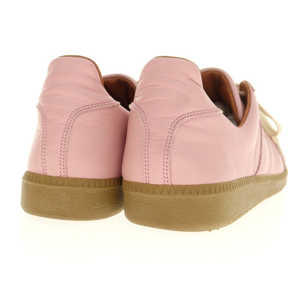 [Used] REPRODUCTION OF FOUND Leather German Military Trainer Sneakers Pink [40] [Condition Rank A] [Men&