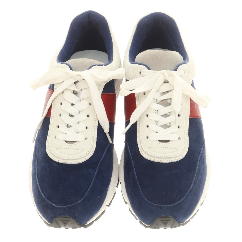[Used] ESTNATION Suede Sneakers Navy x White [40] [Condition Rank A] [Men&