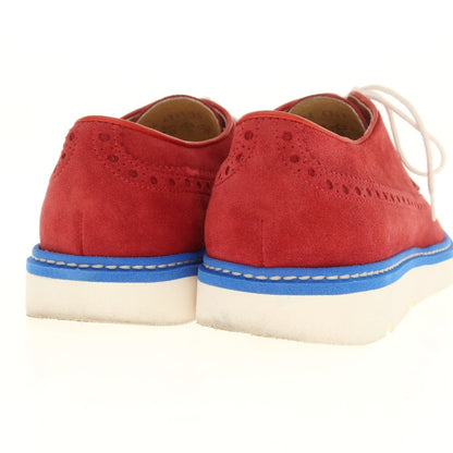 [Used] BOEMOS Suede Wingtip Dress Shoes Red x Blue [40] [Condition Rank A] [Men&