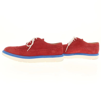 [Used] BOEMOS Suede Wingtip Dress Shoes Red x Blue [40] [Condition Rank A] [Men&