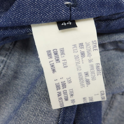 【中古】ラルディーニ LARDINI デニム カジュアルジャケット ネイビー【 44 】【 状態ランクC 】【 メンズ 】