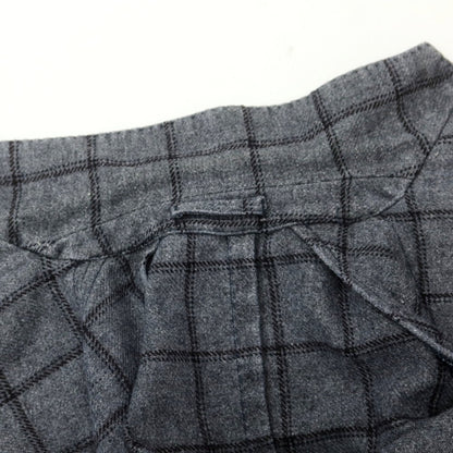 【中古】ラルディーニ LARDINI ウールポリエステル チェック テーラードジャケット グレー【 44 】【 状態ランクC 】【 メンズ 】