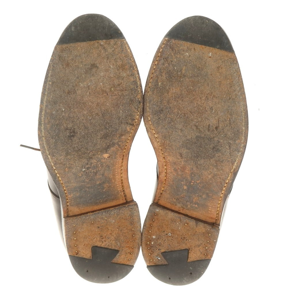 [Used] Alden 969 Calfskin Plain Toe Dress Shoes Brown [6 1/2 E] [Condition Rank C] [Men&
