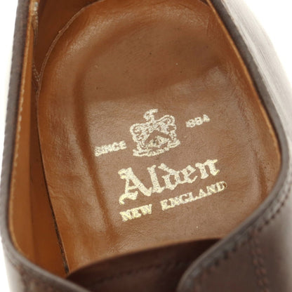 [Used] Alden 969 Calfskin Plain Toe Dress Shoes Brown [6 1/2 E] [Condition Rank C] [Men&