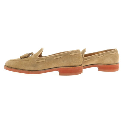 [Used] Crockett &amp;amp; Jones BECKENHAM Suede Tassel Loafers Beige [6D] [Condition Rank C] [Men&